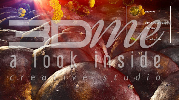 Enzyme alpha-glucosidase cells