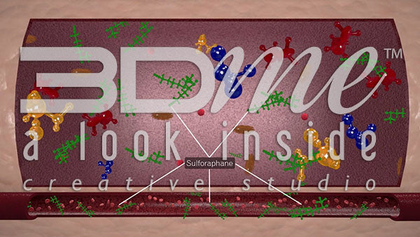 How is Sulforaphane better against free radicals than exotic fruit?