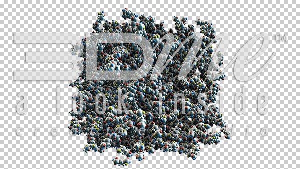 Insulin molecule mid shot 2
