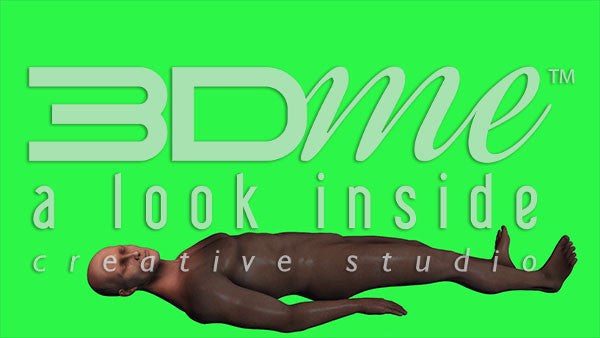 Male Supine (greenscreen)